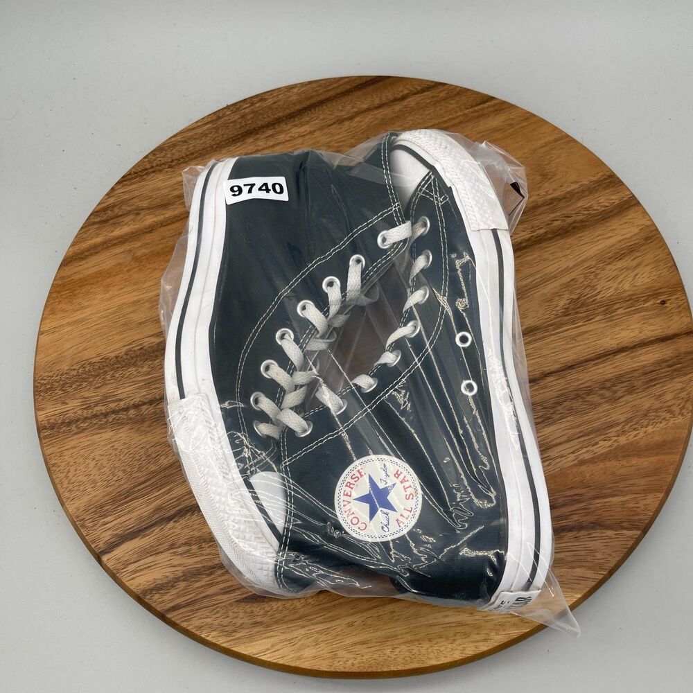 Converse All Star Chuck Taylor Hi Shoes Mens Size 9 Black Skate Casual Sneakers - Picture 9 of 9